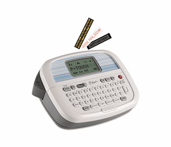 BRTPT90 PT-90 Simply Stylish Personal Labeler, 2 Lines, 6-1/10w x 4-2/5d x 2-1/5h By BROTHER INTL. CORP.