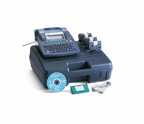 BRTPT9600 PT-9600/3600 Professional Labeling System, 16 Lines, 9-3/10w x 11-9/10d x 4-1/10h By BROTHER INTL. CORP. **item is refurbished to new cond.--1yr warranty