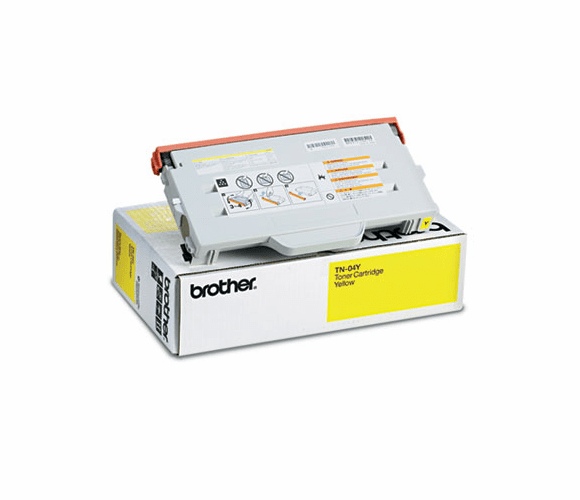 BRTTN04Y TN04Y Toner, 6600 Page-Yield, Yellow By BROTHER INTL. CORP.