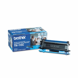 BRTTN115C TN115C High-Yield Toner, 4000 Page-Yield, Cyan By BROTHER INTL. CORP.