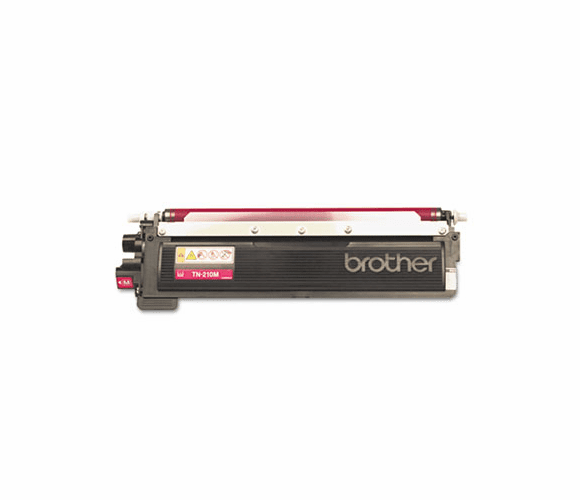 BRTTN210M TN210M Toner, 1400 Page-Yield, Magenta By BROTHER INTL. CORP.