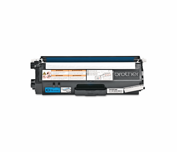 BRTTN315C TN315C (TN-315C) High-Yield Toner, 3,500 Page-Yield, Cyan By BROTHER INTL. CORP.