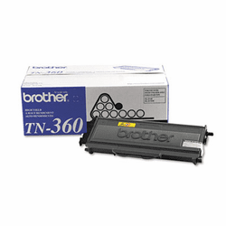 BRTTN360 TN360 High-Yield Toner, 2600 Page-Yield, Black By BROTHER INTL. CORP.