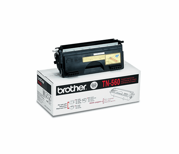 BRTTN560 TN560 High-Yield Toner, 6500 Page-Yield, Black By BROTHER INTL. CORP.