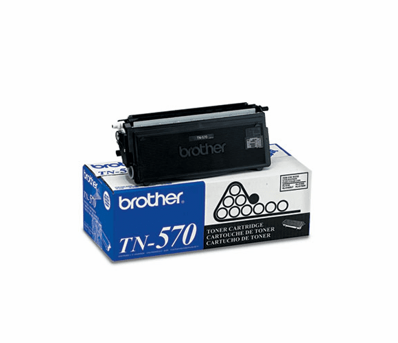 BRTTN570 TN570 High-Yield Toner, 6700 Page-Yield, Black By BROTHER INTL. CORP.