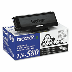 BRTTN580 TN580 High-Yield Toner, 7000 Page-Yield, Black By BROTHER INTL. CORP.
