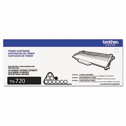 BRTTN720 TN720 (TN-720)Toner, 3000 Page-Yield, Black By BROTHER INTL. CORP.