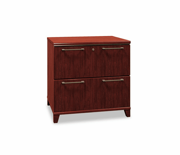 BSH2954CS03 30"W 2-Drawer Lateral File Enterprise: Harvest Cherry By BUSH INDUSTRIES