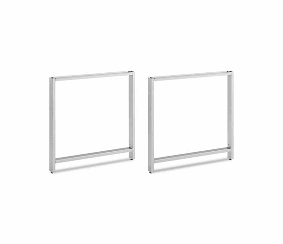 BSH342OLEGSV03 Leg Kit-Freestanding Rectangular Desk Momentum: Silver By BUSH INDUSTRIES