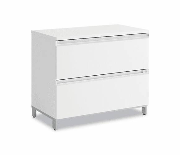 BSH34F52WH 36"W 2-Drawer Lateral File Momentum: White By BUSH INDUSTRIES