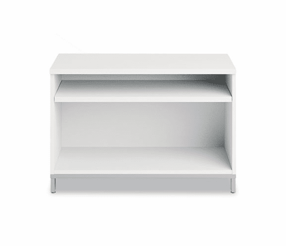 BSH34S24WH 36"W x 24"H Open Storage Momentum: White By BUSH INDUSTRIES