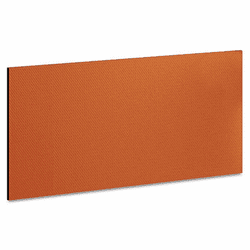 BSH34TB1OR 36"W Tackboard Momentum: Tangerine By BUSH INDUSTRIES
