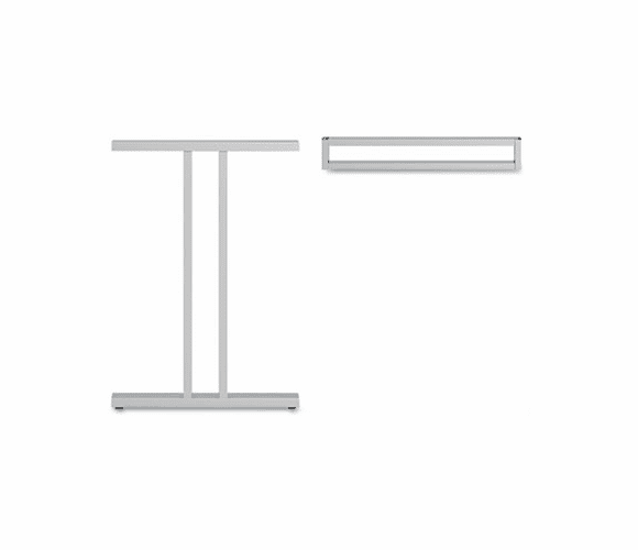 BSH34TSLEGSV03 Leg Kit-Dog Leg for 24"H Storage Momentum: Silver By BUSH INDUSTRIES