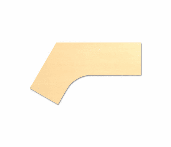 BSH34WDLRAC Dog Leg-Right Work Surface Momentum: Natural Maple By BUSH INDUSTRIES