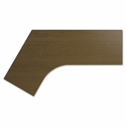 BSH34WDLRMR Dog Leg-Right Work Surface Momentum: Mocha Cherry By BUSH INDUSTRIES