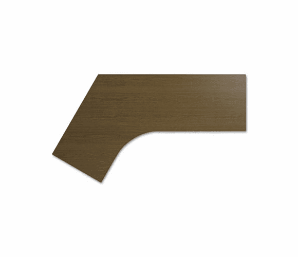 BSH34WDLRMR Dog Leg-Right Work Surface Momentum: Mocha Cherry By BUSH INDUSTRIES