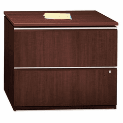 BSH50F36CS 36"W 2-Drawer Lateral File Milano 2 Harvest Cherry By BUSH INDUSTRIES