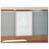 BSHAC8812003 Metal White Board Accessory White Board/Nickel Frame By BUSH INDUSTRIES