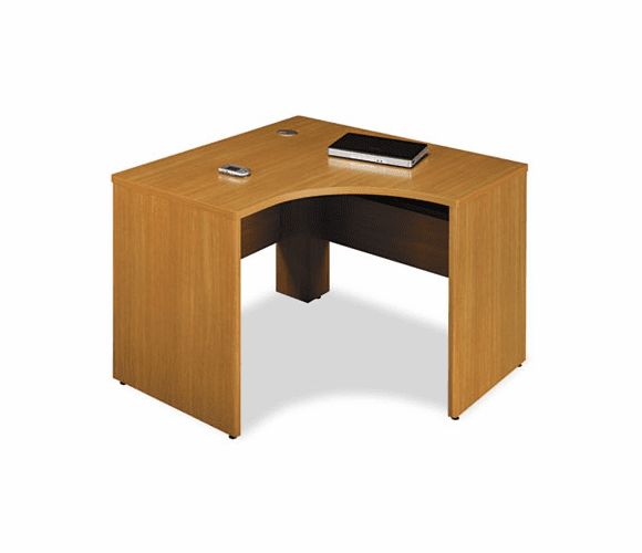 BSHQT0455MC 48"W X 42"D LH Corner Quantum Modern Cherry By BUSH INDUSTRIES