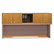 BSHQT1726MC 72"W Overhead (Tall) Box 1 of 2 Quantum Modern Cherry By BUSH INDUSTRIES