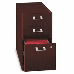 BSHQT243FCS Pedestal (B/B/F) Quantum Harvest Cherry By BUSH INDUSTRIES