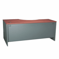 BSHWC24423 72"W RH Corner Module Series C Hansen Cherry/Graphite Gray By BUSH INDUSTRIES