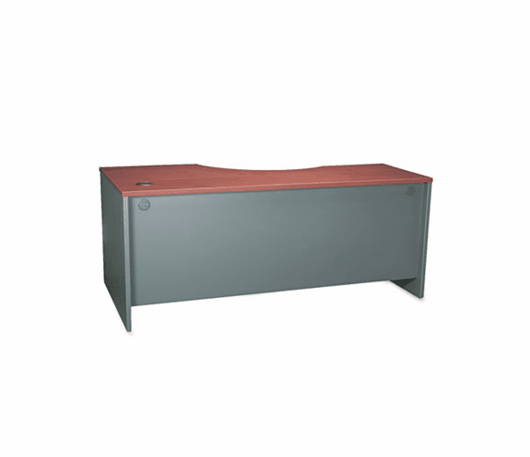 BSHWC24423 72"W RH Corner Module Series C Hansen Cherry/Graphite Gray By BUSH INDUSTRIES