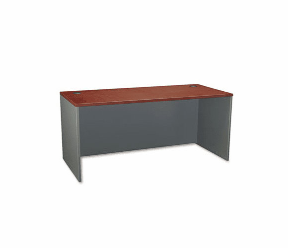 BSHWC24442 66"W Desk Shell Series C Hansen Cherry By BUSH INDUSTRIES