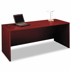 BSHWC36736 72"W Desk Shell Series C Mahogany By BUSH INDUSTRIES