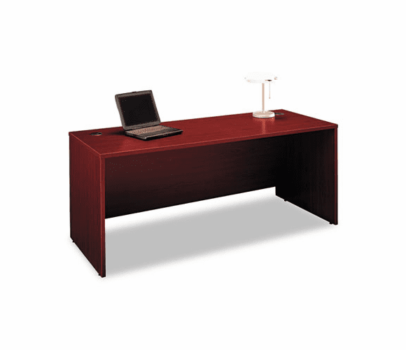 BSHWC36736 72"W Desk Shell Series C Mahogany By BUSH INDUSTRIES
