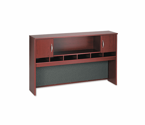 BSHWC36766 72"W Overhead (2 Door) Series C Mahogany By BUSH INDUSTRIES