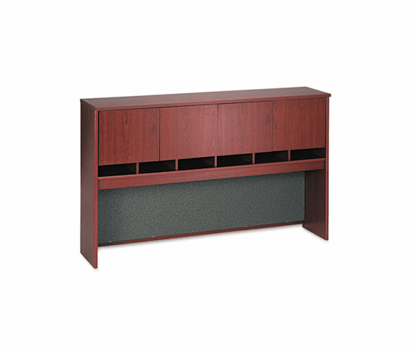 BSHWC36777 72"W Overhead (4 Door) Series C Mahogany By BUSH INDUSTRIES