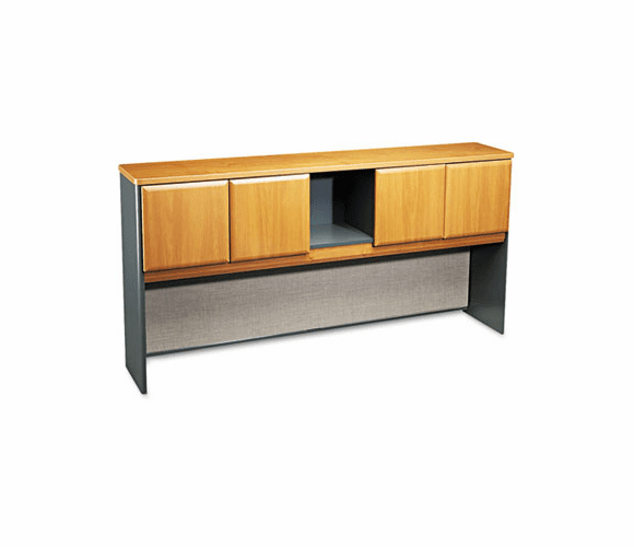 BSHWC57473 72"W Overhead Series A Natural Cherry By BUSH INDUSTRIES