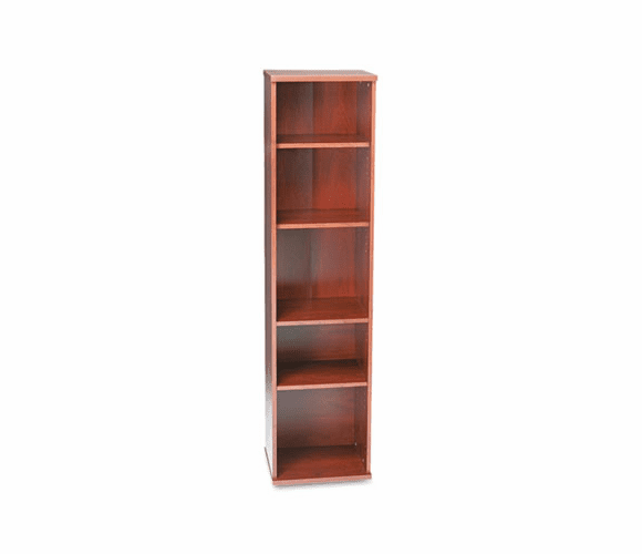 BSHWC72412 18"W 5-Shelf Bookcase Series C Natural Cherry By BUSH INDUSTRIES