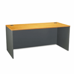 BSHWC72442 66"W Desk Shell Series C Natural Cherry By BUSH INDUSTRIES
