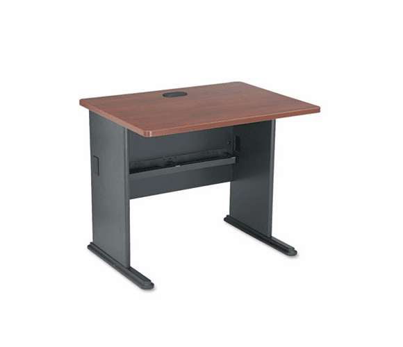 BSHWC90436A 36"W Desk Series A Hansen Cherry By BUSH INDUSTRIES