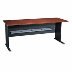 BSHWC94472 72"W Desk Series A Hansen Cherry By BUSH INDUSTRIES