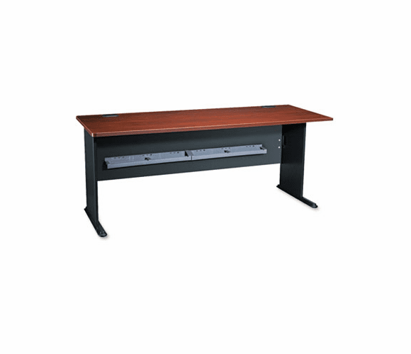 BSHWC94472 72"W Desk Series A Hansen Cherry By BUSH INDUSTRIES