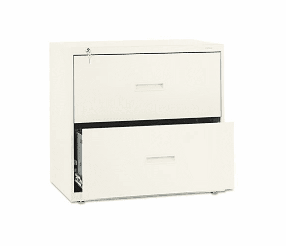 BSX432LL 400 Series Two-Drawer Lateral File, 30w x28-3/8h x19-1/4d, Putty By BASYX