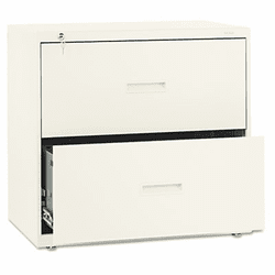 BSX432LL 400 Series Two-Drawer Lateral File, 30w x28-3/8h x19-1/4d, Putty By BASYX