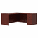 BSXBL2102NN BL Laminate Series Rectangular Desk Shell, 66w x 30w x 29h, Mahogany By BASYX