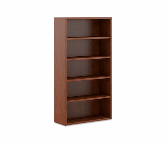 BSXBL2194A1A1 BL Laminate Series Bookcase, 5 Shelves, 32w x 13.81d x 65.18h, Medium Cherry By BASYX