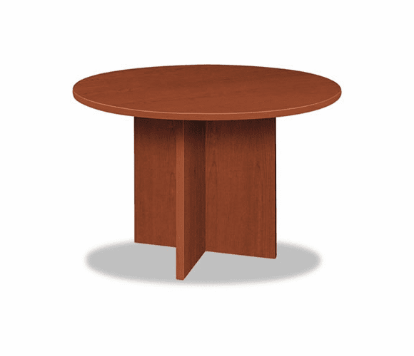 BSXBLC48DA1A1 BL Laminate Series Round Conference Table, 48 dia. X 29-1/2h, Medium Cherry By BASYX
