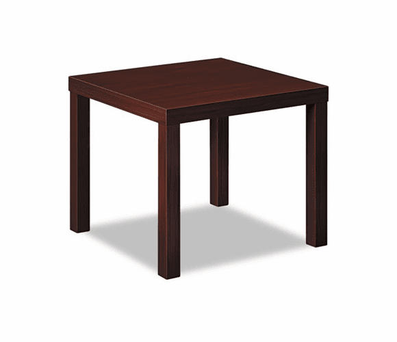 BSXBLH3170N Laminate Occasional Table, 24w x 24d x 20h, Mahogany By BASYX