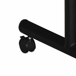 BSXBTB22P T-Leg Training Table Base, 22w x 28-3/8h, Matte Black, 1 Pair By BASYX