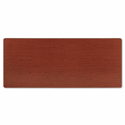 BSXBTR3072NHP Rectangular Training Table Top Without Grommets, 72w x 30d, Bourbon Cherry By BASYX