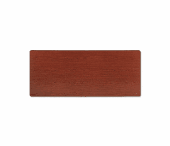 BSXBTR3072NHP Rectangular Training Table Top Without Grommets, 72w x 30d, Bourbon Cherry By BASYX
