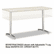 BSXBTR3072NQQ Rectangular Training Table Top Without Grommets, 72w x 30d, Light Gray By BASYX