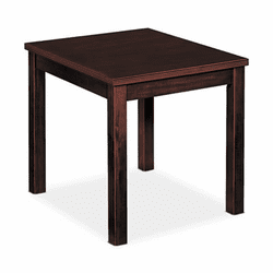 BSXBW3140N Occasional Table, Rectangular, 20w x 24d x 20h, Mahogany By BASYX