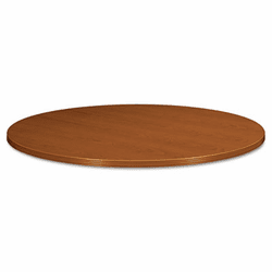 BSXBW42HH BW Veneer Series Round Conference Table Top, 42" Diameter, Bourbon Cherry By BASYX
